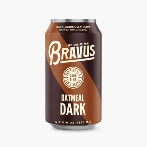 Bravus NA Oatmeal Dark Stout Craft Brew