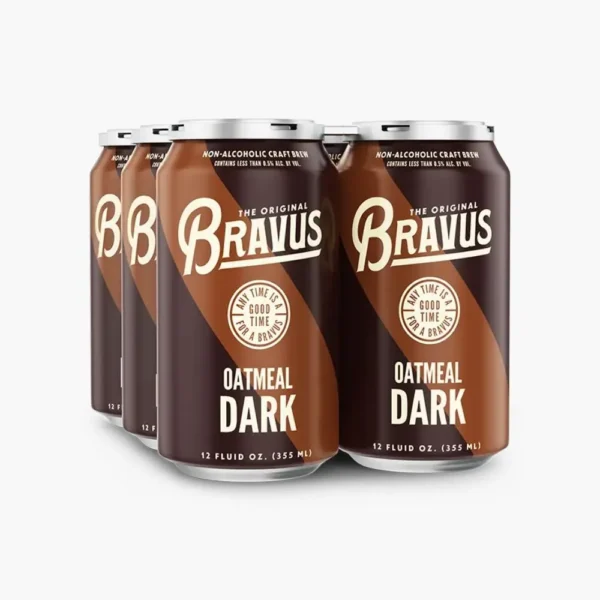 Bravus NA Oatmeal Dark Stout Craft Brew - Image 3