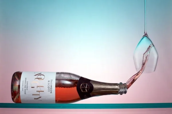 Noughty Non-Alcoholic Sparkling Rosé - Image 4