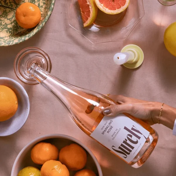 Non-Alcoholic Sparkling Rosé - Image 2