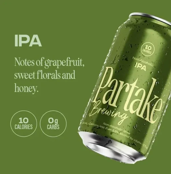 Partake Brewing Non-Alcoholic Beer – IPA - Image 4