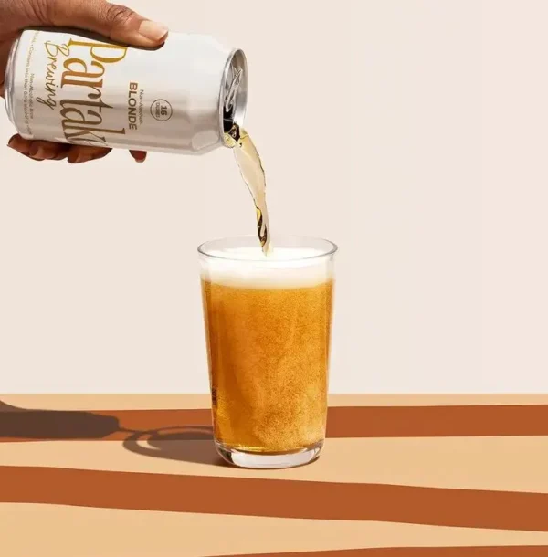 Partake Brewing Non-Alcoholic Beer – Blonde - Image 2