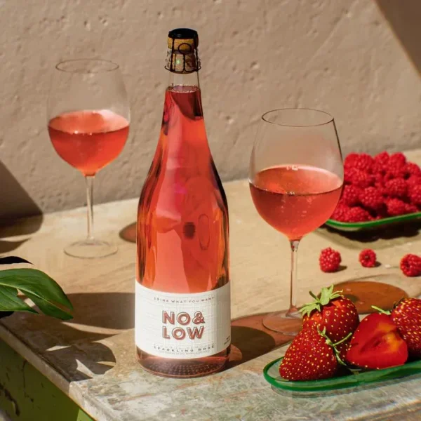 No & Low Sparkling Rosé – Non-Alcoholic Sparkling Rosé Wine - Image 2