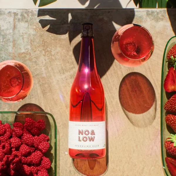 No & Low Sparkling Rosé – Non-Alcoholic Sparkling Rosé Wine - Image 3