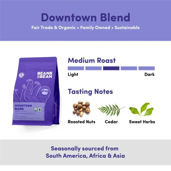 Downtown Blend, Organic & Fair Trade - Image 2