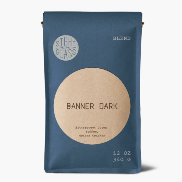 Banner Dark, 12 oz Whole Bean Coffee