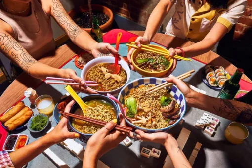 Roasted “Pork” Tonkotsu Cup Ramen (High Protein) - Image 3