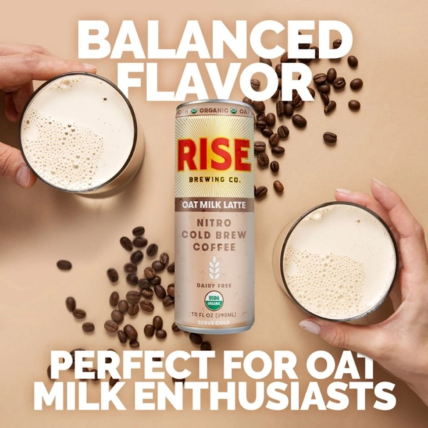 Rise Oat Milk Nitro Cold Brew Latte - Image 8