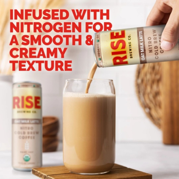 Rise Oat Milk Nitro Cold Brew Latte - Image 2