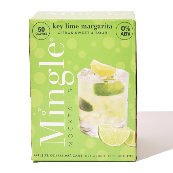 Mingle Mocktails Key Lime Margarita, Cans - Image 3