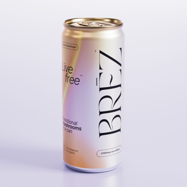 BRĒZ Lion’s Mane Mushroom Drink