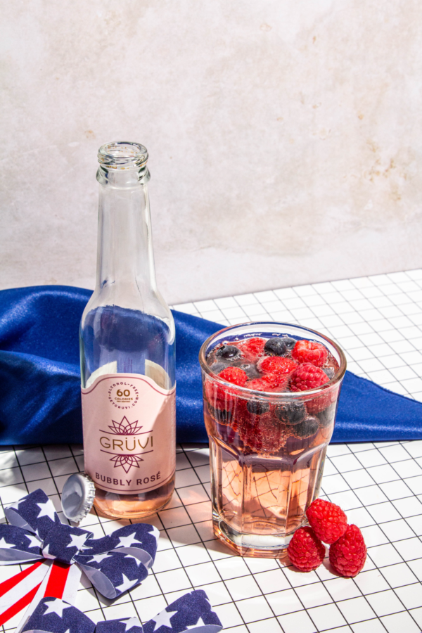 Gruvi Alcohol-Free Bubbly Rosé - Image 2