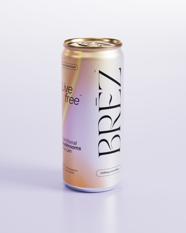 BRĒZ Lion’s Mane Mushroom Drink - Image 2