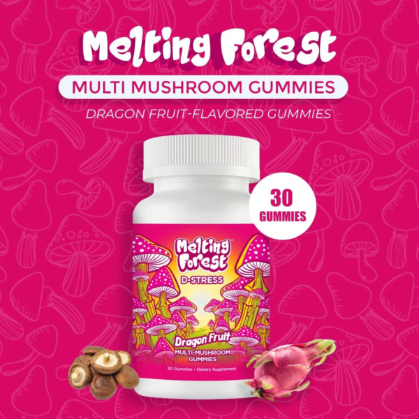 Melting Forest D-Stress Mushroom Gummies - Image 2