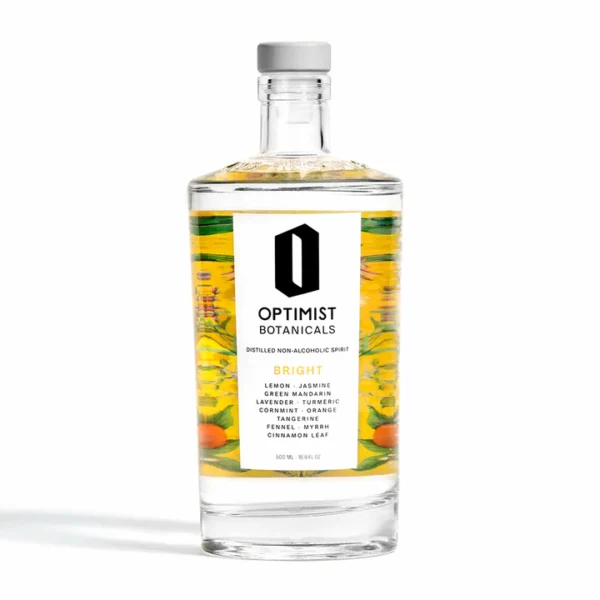 Optimist Botanical’s BRIGHT Non-Alcoholic Spirit