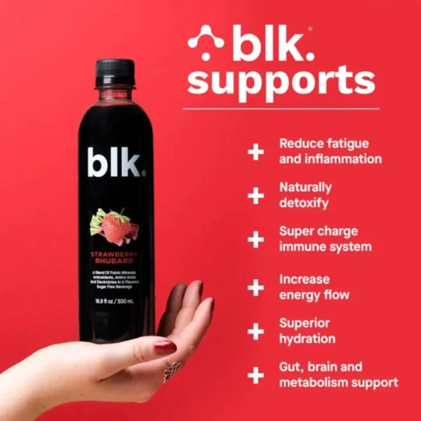 Blk. Water Strawberry Rhubarb - Image 2