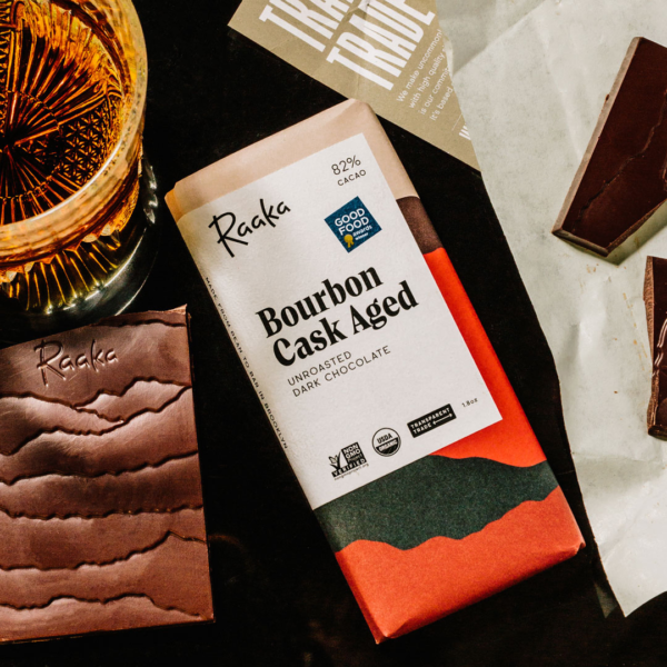 Raaka Bourbon Cask Aged Chocolate Bar - Image 3