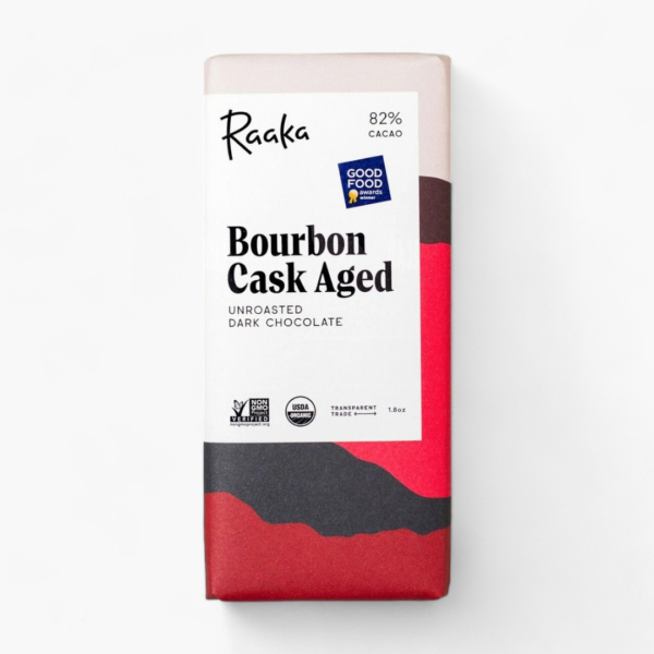 Raaka Bourbon Cask Aged Chocolate Bar