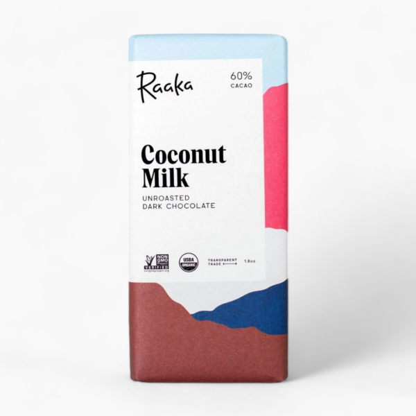 Raaka Coconut Milk Chocolate Bar