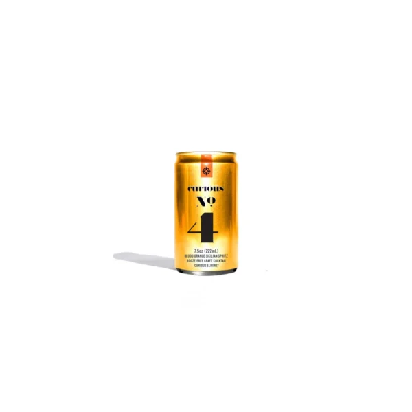 Curious No. 4 Mini Cans Non Alcoholic Sicilian Spritz - Image 4