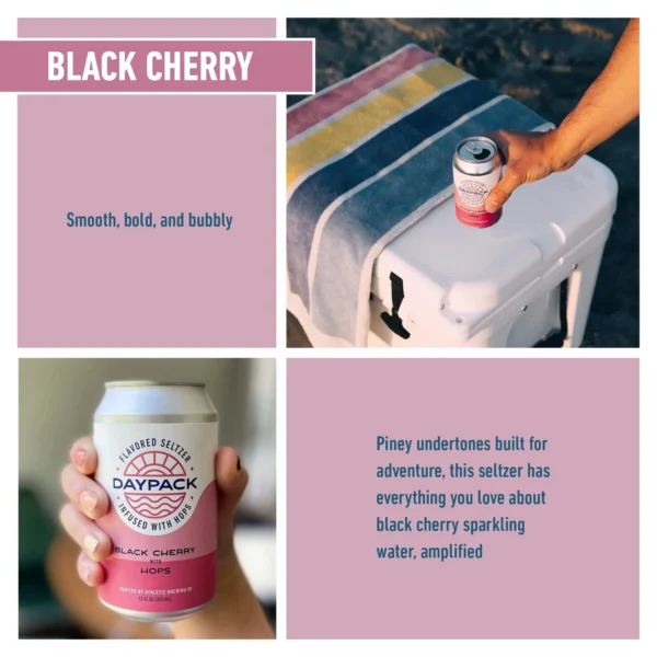 Black Cherry Sparkling Water - Image 4