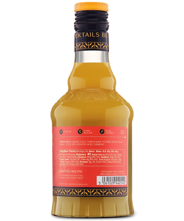 Liber & Co. Fiery Ginger Syrup - Image 2