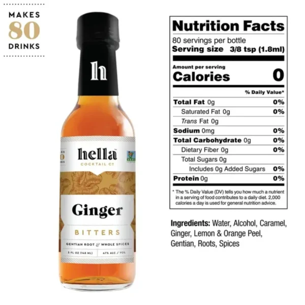 Hella Cocktail Co. Ginger Bitters - Image 3