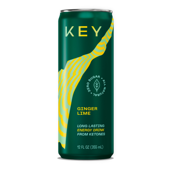 KEY Ketone Energy Drink Ginger Lime - Image 2