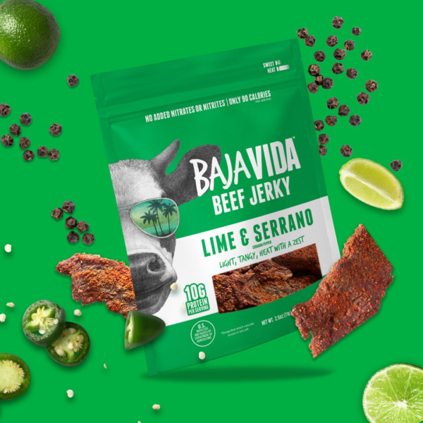 Bajavida Lime & Serrano Beef Jerky - Image 3