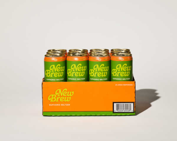 New Brew Mango Euphoric Seltzer - Image 2