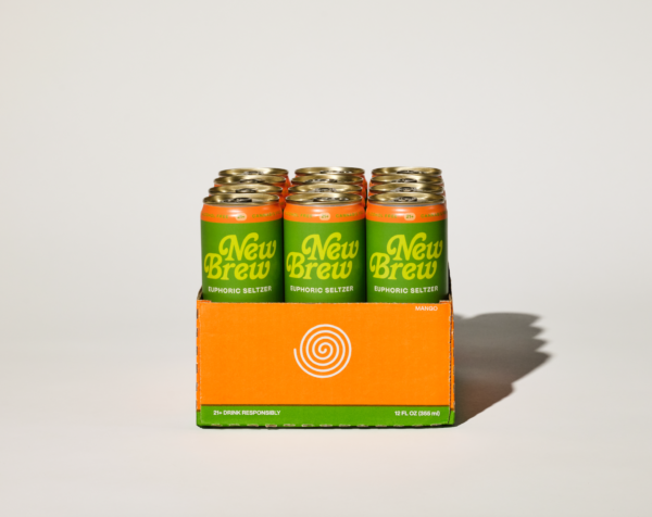 New Brew Mango Euphoric Seltzer - Image 3