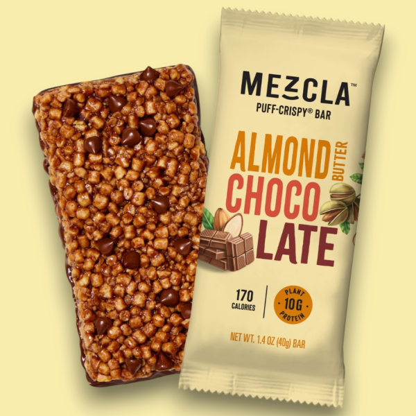 Mezcla Almond Butter Chocolate Puff-Crispy Bar