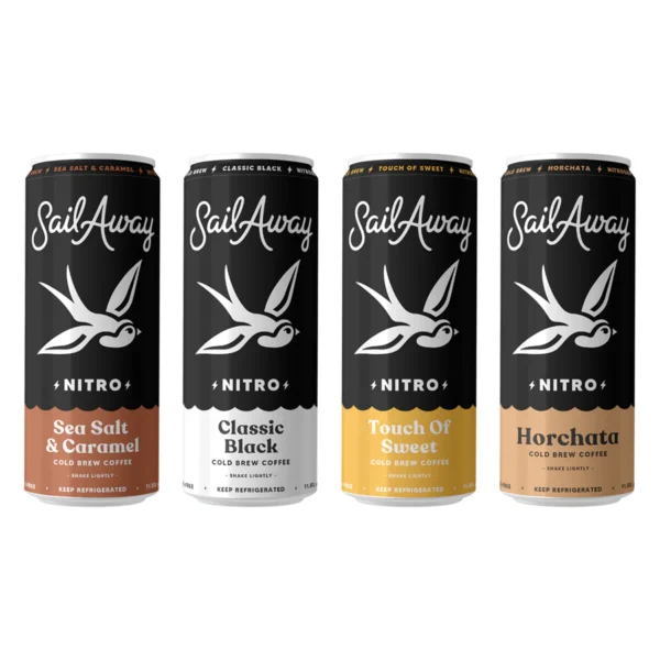 Sail Away Nitro Cold Brew Coffee Variety Pack