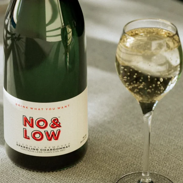 No & Low Sparkling Chardonnay – Non-Alcoholic Sparkling Wine - Image 3