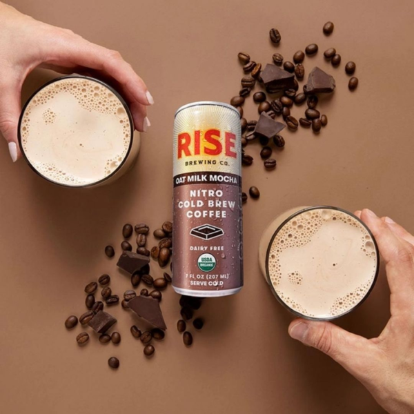 Rise Brewing Oat Milk Mocha Nitro Cold Brew Latte - Image 2