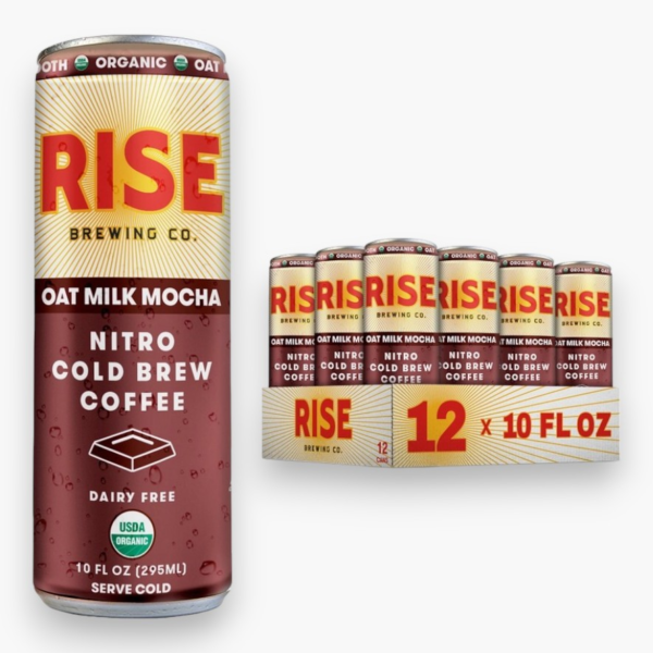 Rise Brewing Oat Milk Mocha Nitro Cold Brew Latte - Image 3