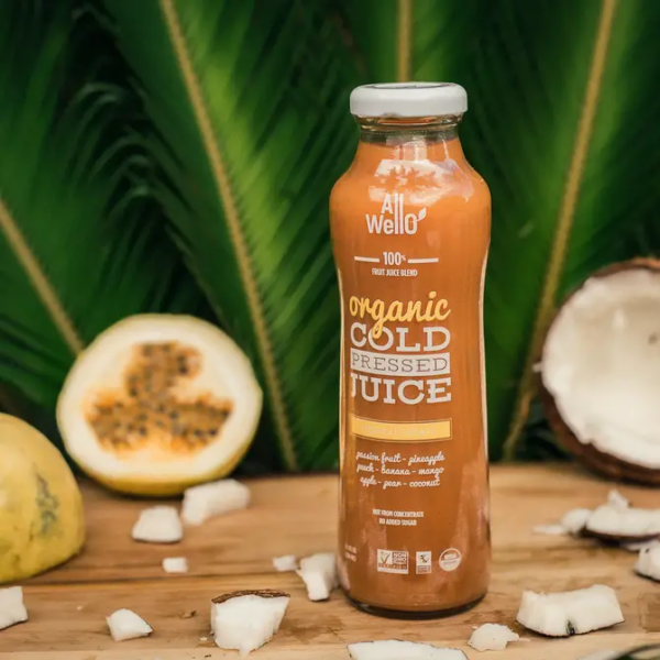 AllWellO Organic Cold-Pressed Tropical Escape Juice - Image 3