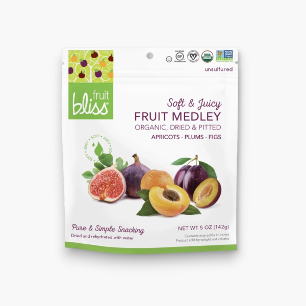 Fruit Bliss Organic Fruit Medley Snacks 5 oz