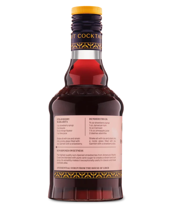 Liber & Co. Pacific Strawberry Syrup - Image 2