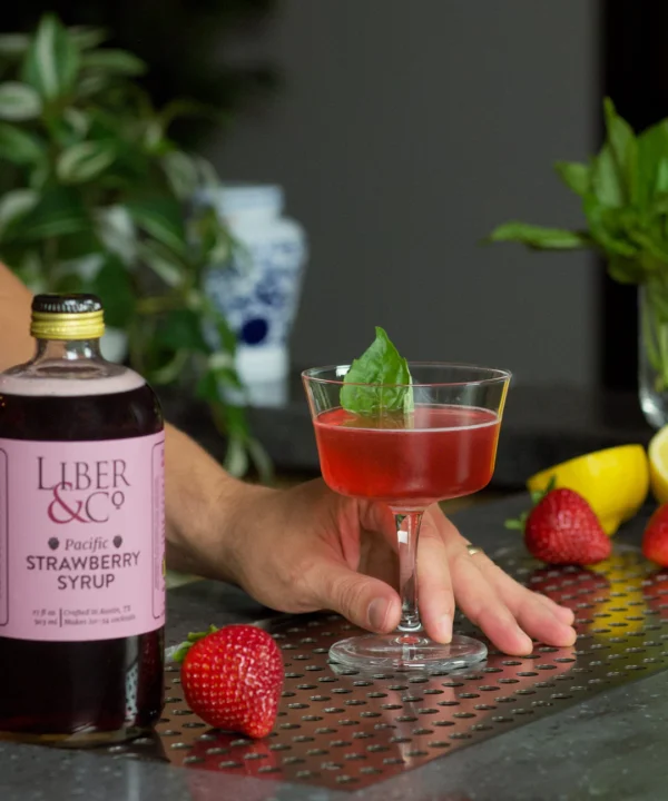 Liber & Co. Pacific Strawberry Syrup - Image 4