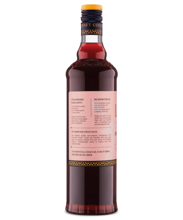 Liber & Co. Pacific Strawberry Syrup - Image 7