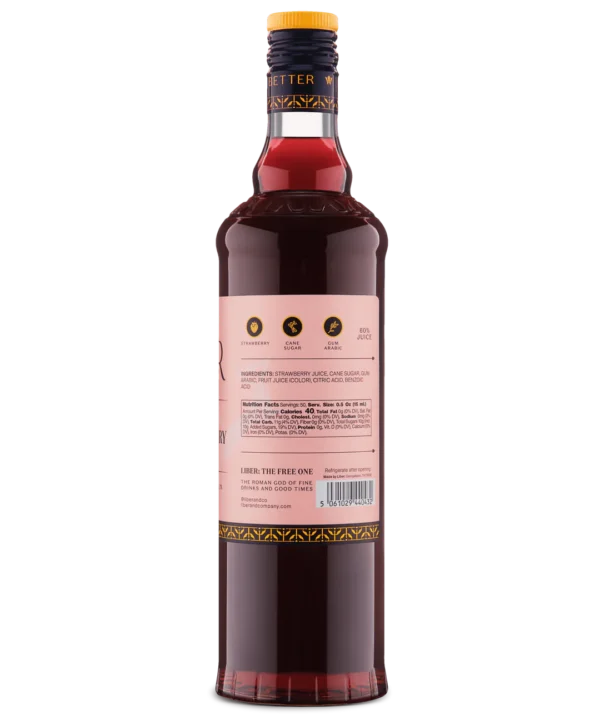 Liber & Co. Pacific Strawberry Syrup - Image 6