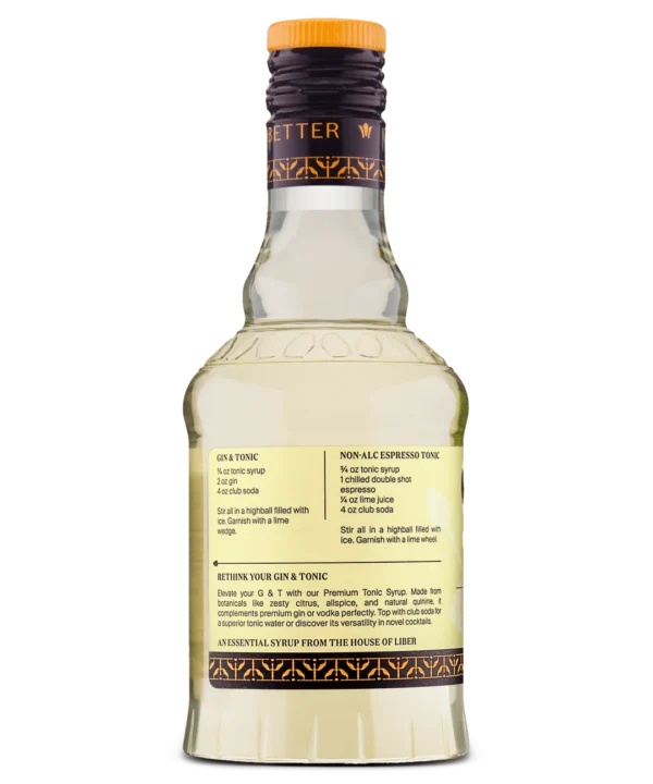 Liber & Co. Premium Tonic Syrup - Image 3