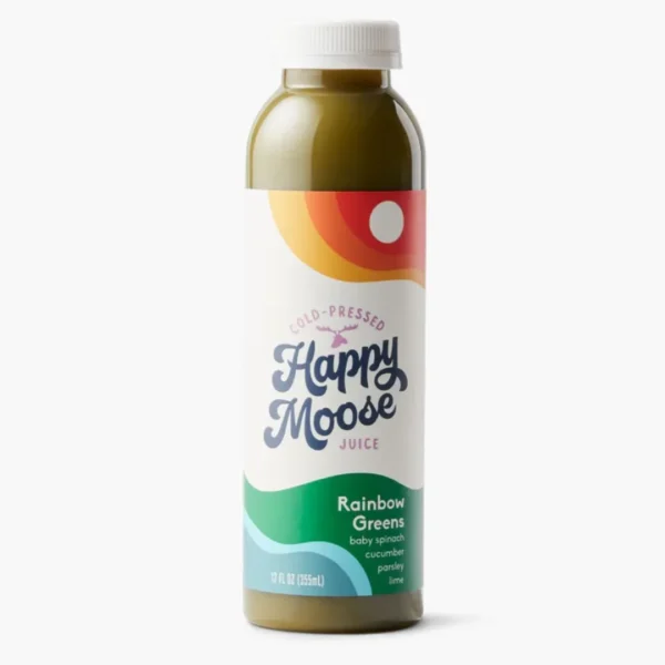 Happy Moose Juice Rainbow Greens