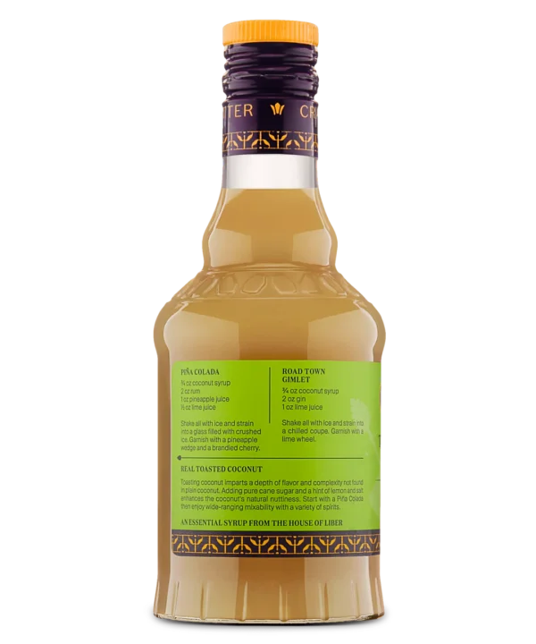 Liber & Co. Toasted Coconut Syrup - Image 2