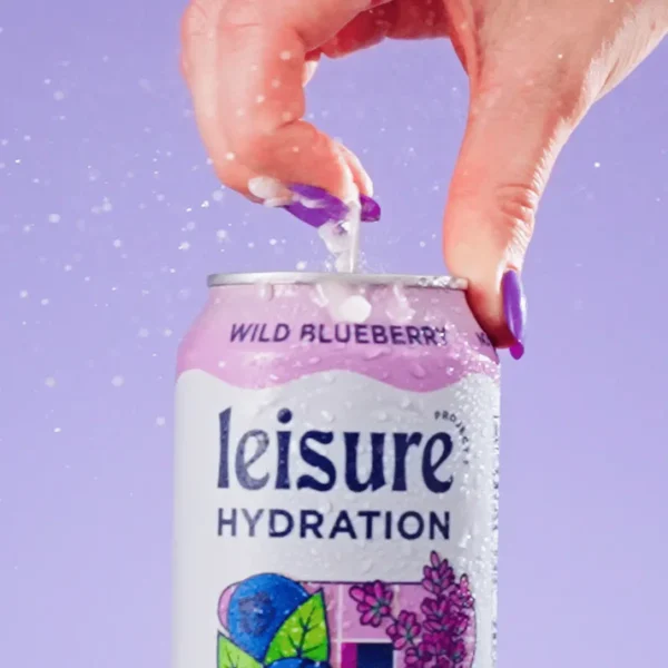 Leisure Hydration Wild Blueberry Electrolyte Refresher - Image 3