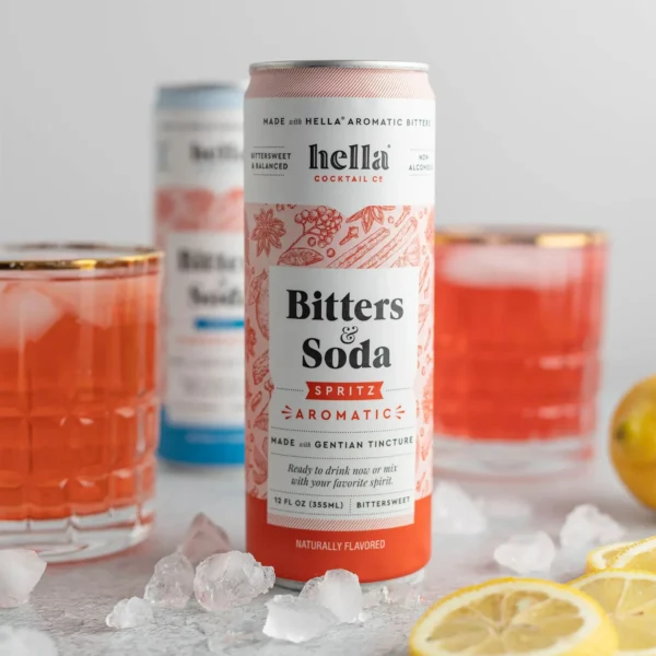 Hella Cocktail Co. Bitters & Soda Bittersweet Spritz - Image 5