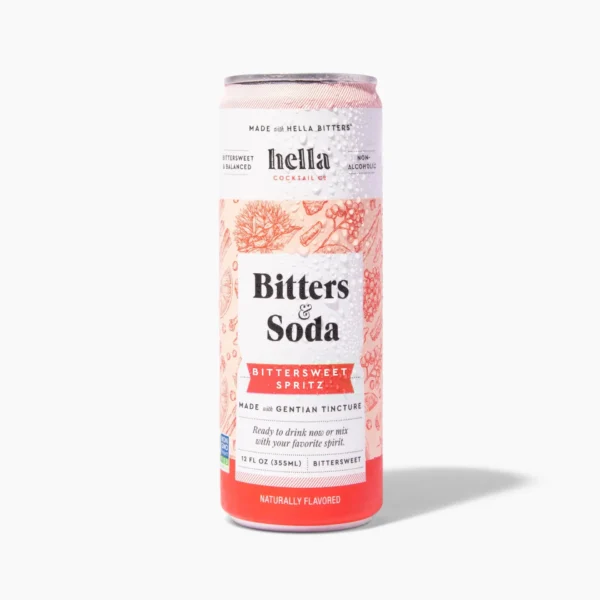 Hella Cocktail Co. Bitters & Soda Bittersweet Spritz