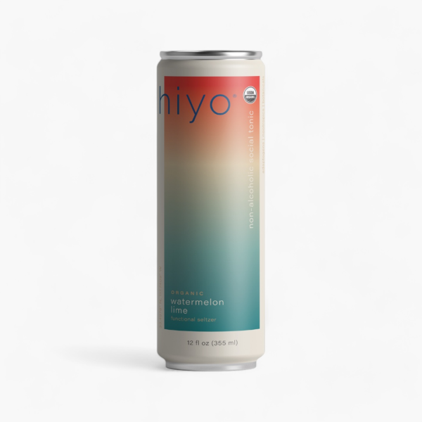 Hiyo Watermelon-Lime Non-Alcoholic Social Tonic